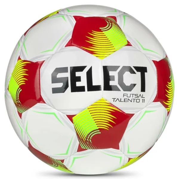 Мяч футзал. SELECT Futsal Talento 11 V26, 1061471014, р.3(Jr),  32п, ТПУ, маш.сш, бело-желто-красный за 4&nbsp;355.40 ₽ в Сургуте