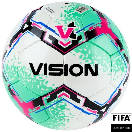 Мяч футзал. VISION SALA+, FIFA Quality Pro, FS324084 р.4, 32 п. PU, 4 подкл.сл, руч.сшив.,бело-зелен за 4&nbsp;943.60 ₽ купить в Сургуте