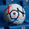 Мяч футб. KELME Russian Premier League, 7601QU5216-100, р.5, FIFA Pro, 10п, ПУ, термосш, бел-син-кр за 10&nbsp;672.60 ₽ купить в Сургуте